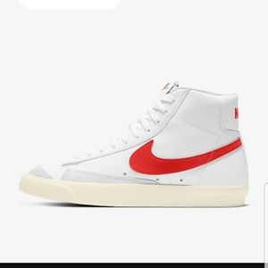 Nike Blazers Mid '77 Vintage, White and Red